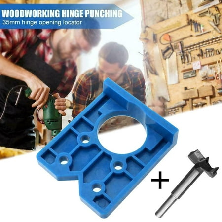 35mm Concealed Hinge Hole Jig For Cabinet Door Wood Saw Tool Hole Locator F7N7 35mm Concealed Hinge Hole Jig For Cabinet Door Wood Saw Tool Hole Locator F7N7